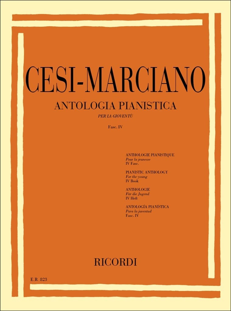 Antologia Pianistica Per La Gioventë - Fasc. Iv